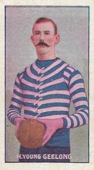 1906-07 Sniders & Abrahams Australian Footballers - Victorian League Players Series C #NNO Henry Young Front